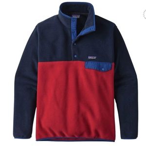 Patagonia Synchilla Snap-T Fleece Classic Red sz S